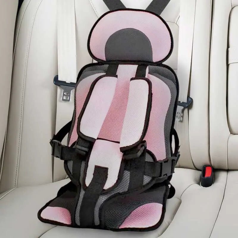 Child Protection Car Cushion Seat - Pink, Large (4-12 years) image