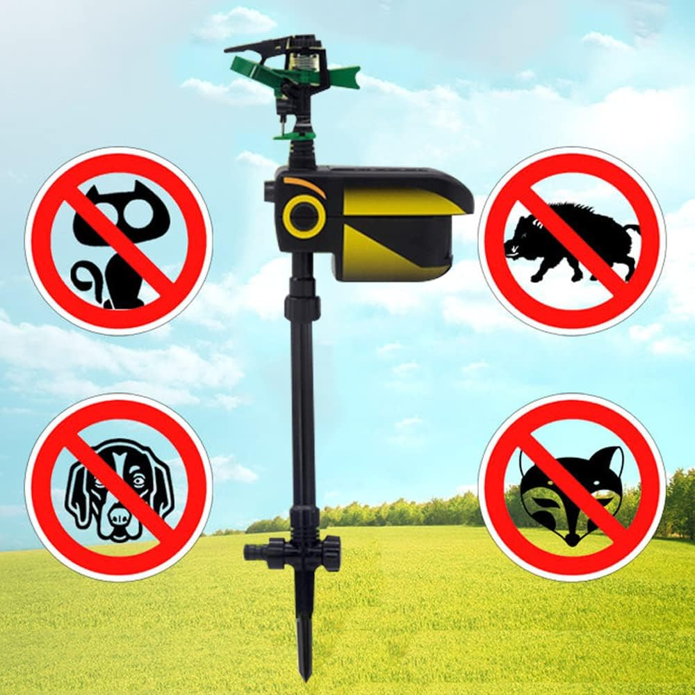 Automatic Motion-Activated Animal Repellent Garden Sprinkler - Animal Sensor Outdoor Lawn Yard Water Sprinkler image 2