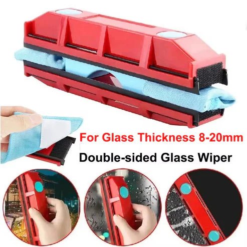 Magnetic Window Cleaner: Double-Sided Tool for Effortless Window Cleaning image 2
