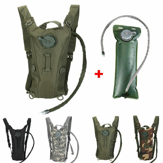 Hydration Backpack 3L Water Bladder Bag Hiking Camping image 0