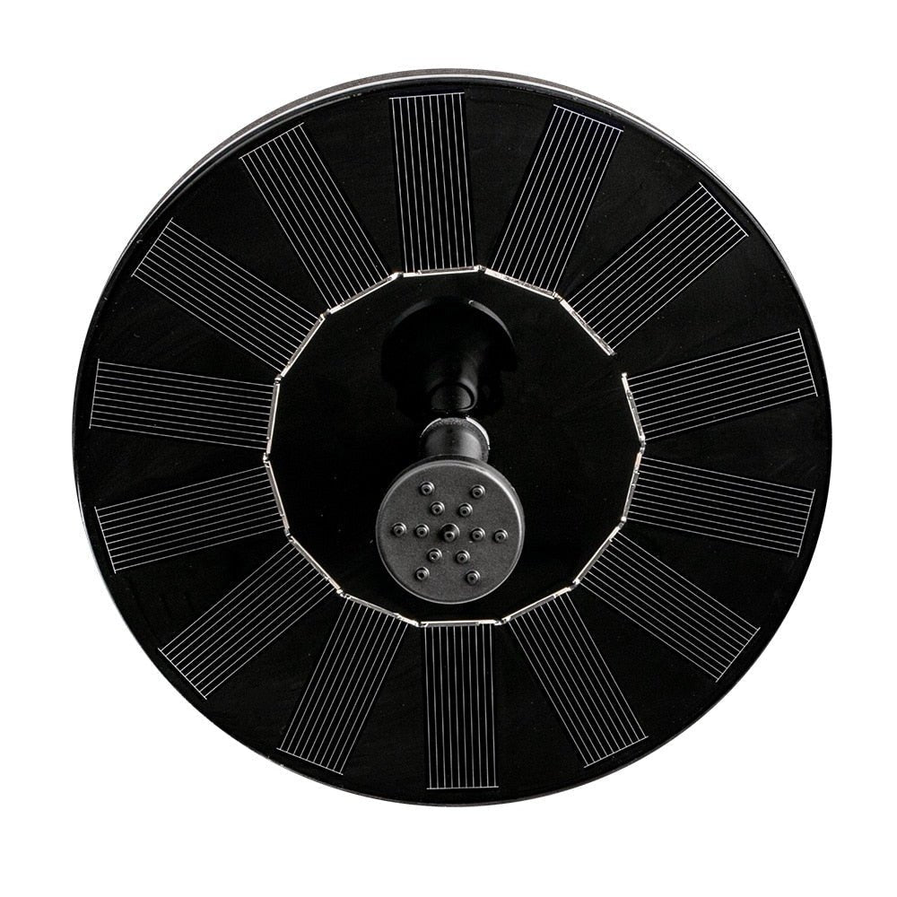 Solar Fountain Pump Floating Water Decor image 1