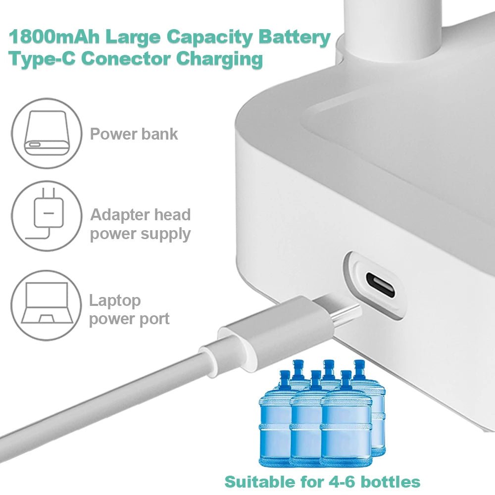 Portable Desktop Electric Water Dispenser with USB Charging image 3