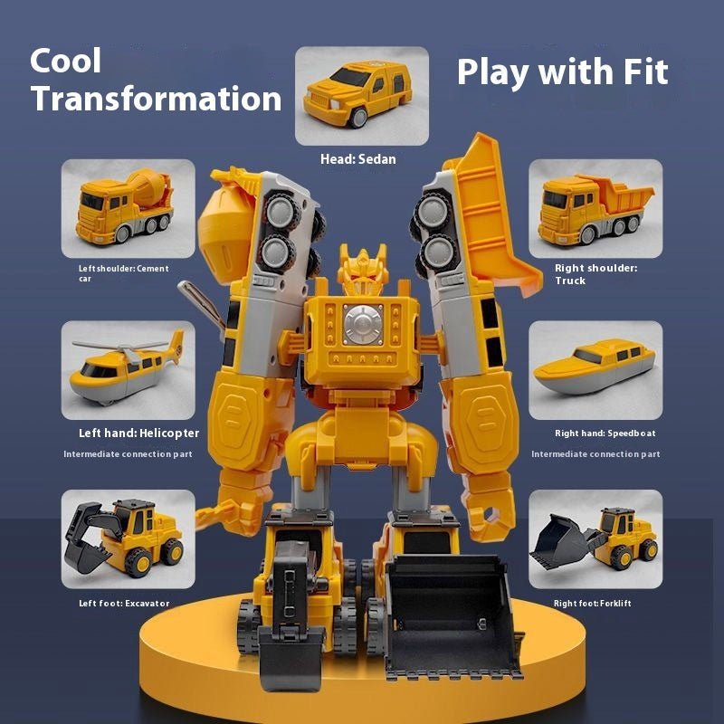 Magnetic Transformable Car image 1