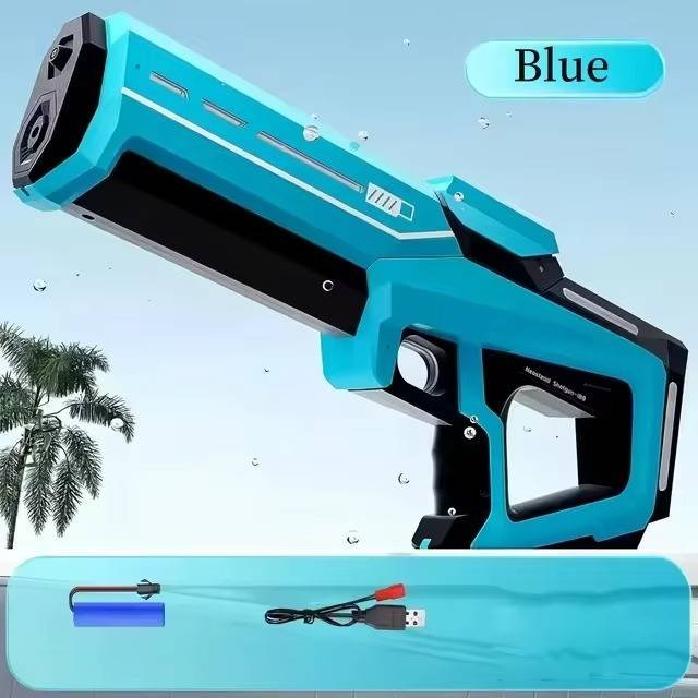 Electric Water Gun - Blue image