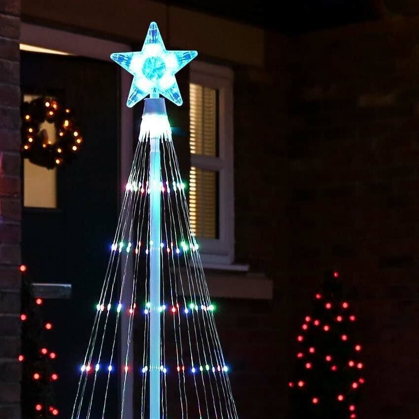 Christmas – Multicolor Led Animated Outdoor Christmas Tree Lightshow image 4
