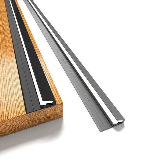 45 Degree LED Under Cabinet Lighting Bars Invisible Ultra Thin Strips image 0