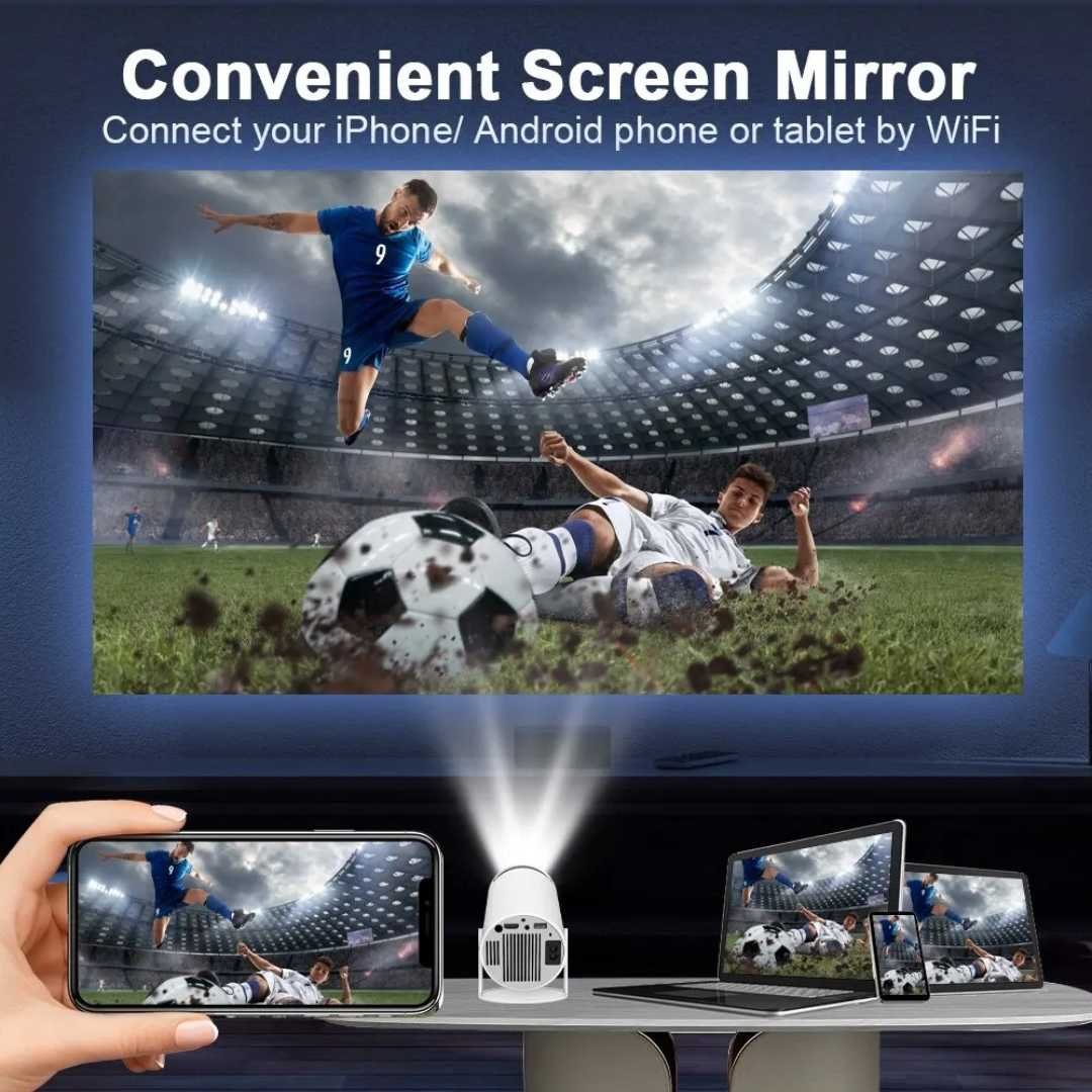 Portable 4K Projector With Remote Control image 3