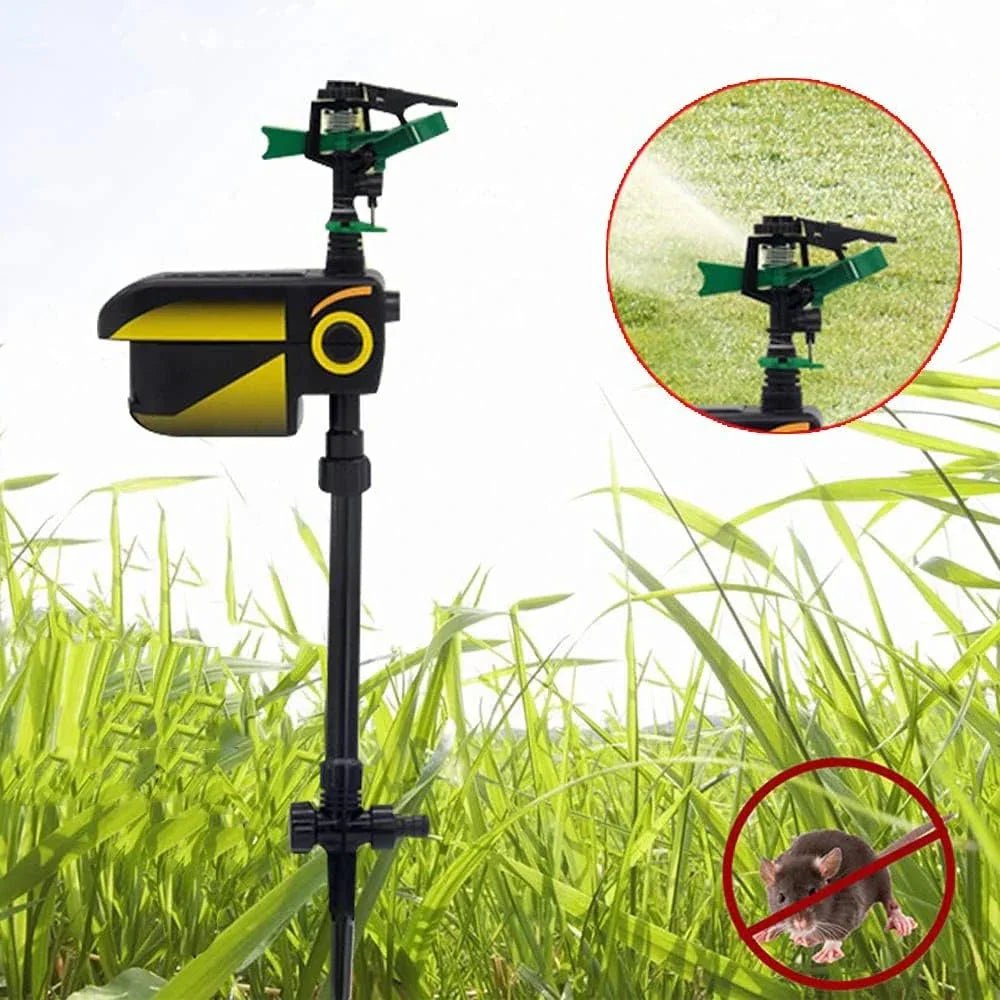 Automatic Motion-Activated Animal Repellent Garden Sprinkler - Animal Sensor Outdoor Lawn Yard Water Sprinkler image 1