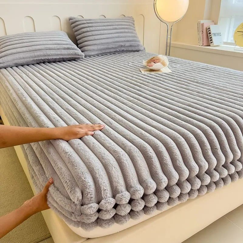Ultra-Soft Luxury Fitted Bed Sheet image 4