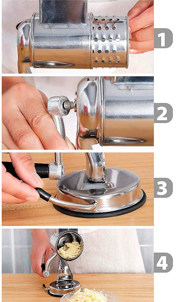 Multi-Functional Kitchen Rotary Food Grater/Shredder/Slicer image 1