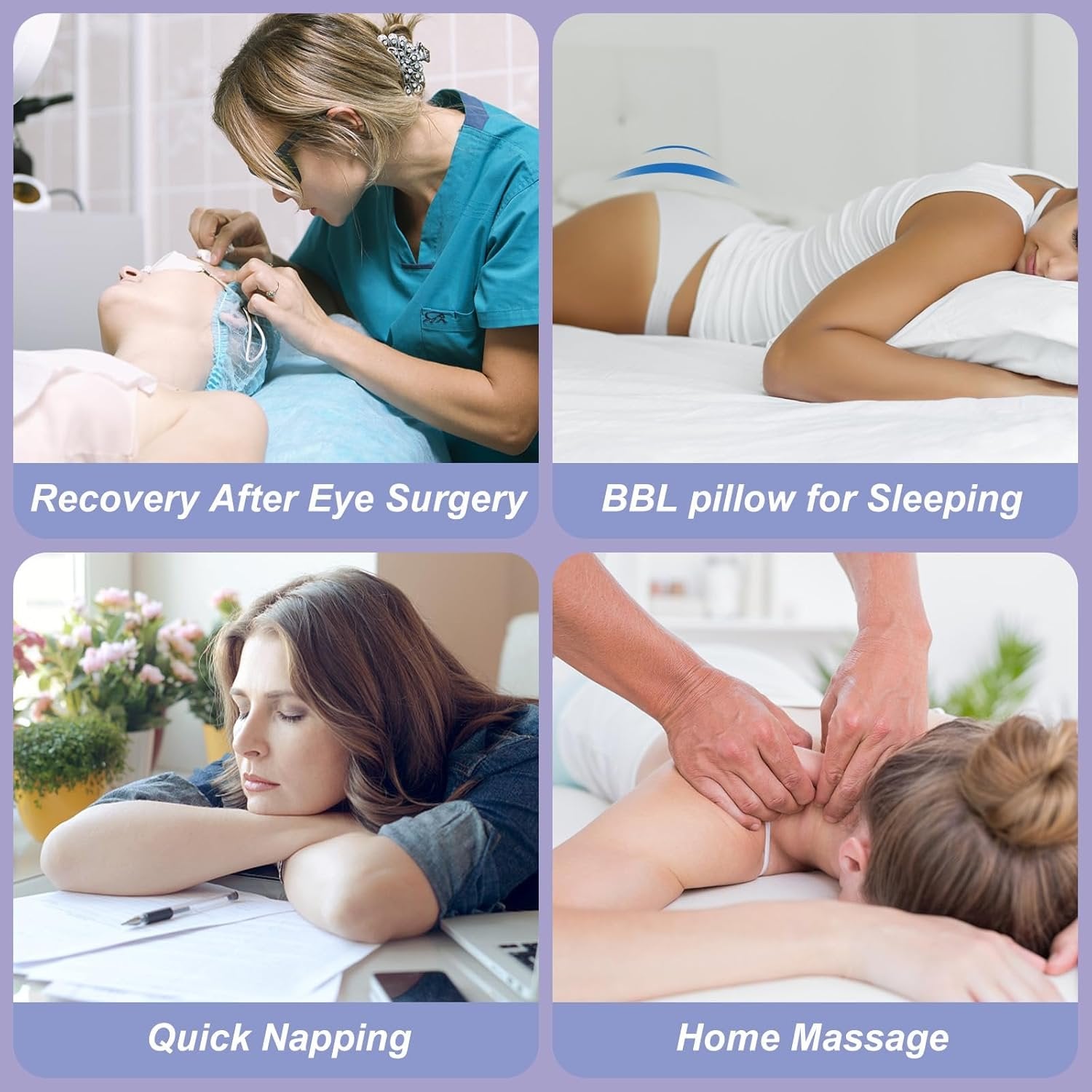 Face Down Pillow After Bbl Or Eye Surgery Stomach Sleeping Pillow image 7