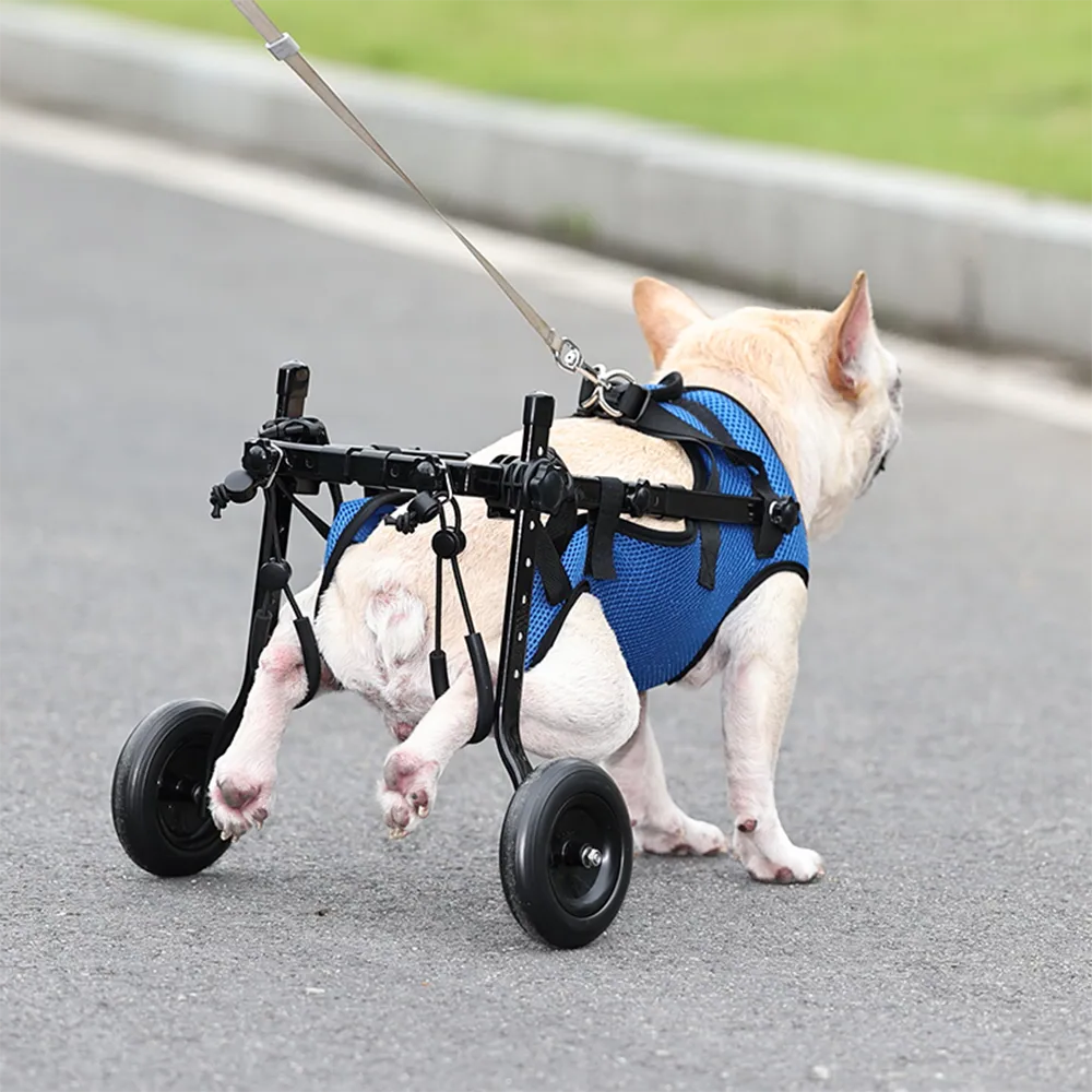 Dog Wheelchair Disability Dog Hind Legs Bracket Cat Dog Injured And Weak Rehabilitation Aid Car Adjustable Pet Walk Booster image 2