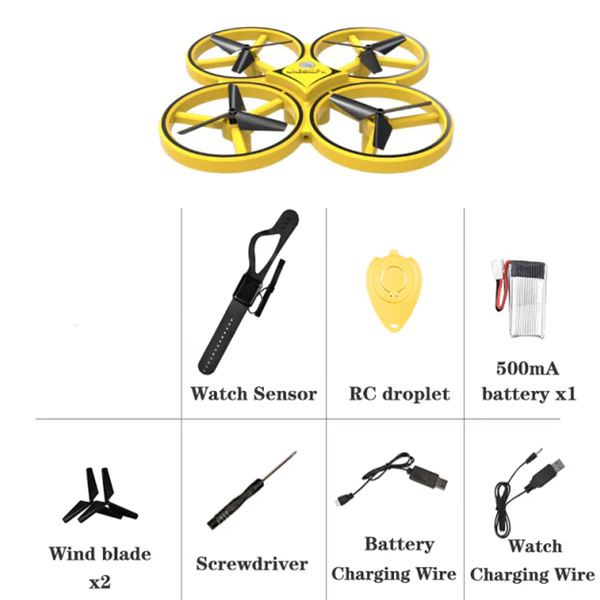 Hand Controlled Drone with LED Lights & Gesture Control image 3