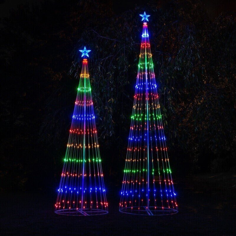 Christmas – Multicolor Led Animated Outdoor Christmas Tree Lightshow image 2