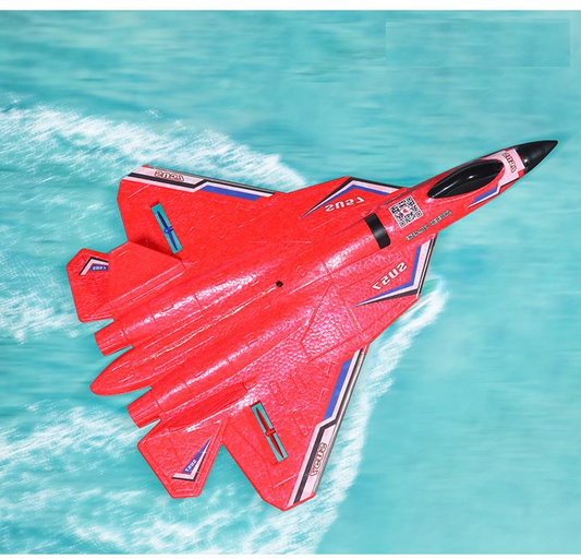 RC Plane SU35 2.4G With LED Lights Aircraft Remote Control Flying Model Glider Airplane SU57 image 0