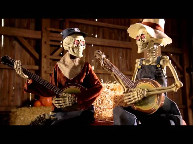 Funny Animated Dueling Banjo Skeletons image 6