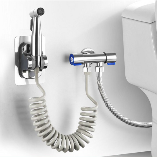 Powerful Handheld Self Cleaning Toilet Bidet Spray Attachment image 0