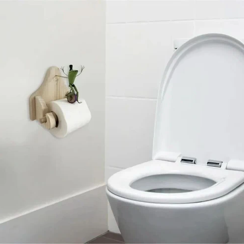Frog Rider | Toilet Paper Holder image 1