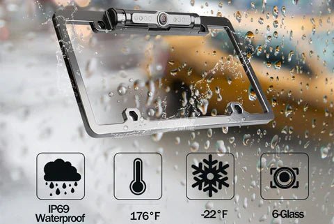 License Plate Wireless Backup Camera image 1