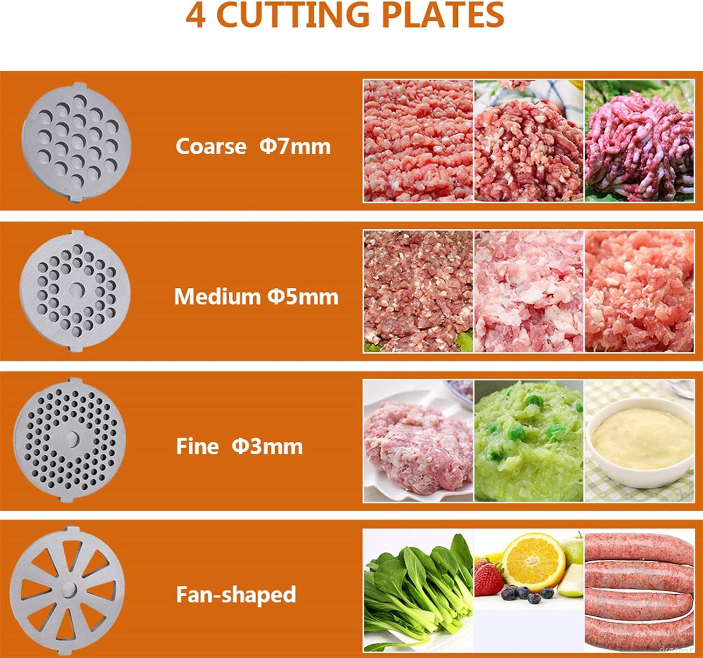 Premium Electric Meat and Sausage Grinder image 2