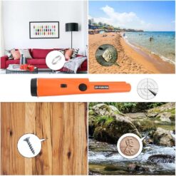 bestsellrz metal detector pinpointer handheld waterproof detecting wand detectza industrial metal detectors detectza 13791832408151
