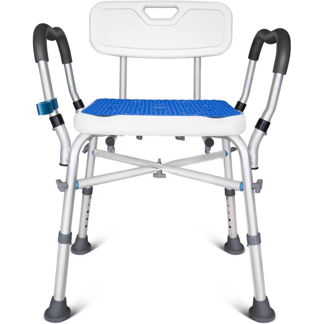 Shower Chair With Arms Bath Room Stool For Elderly