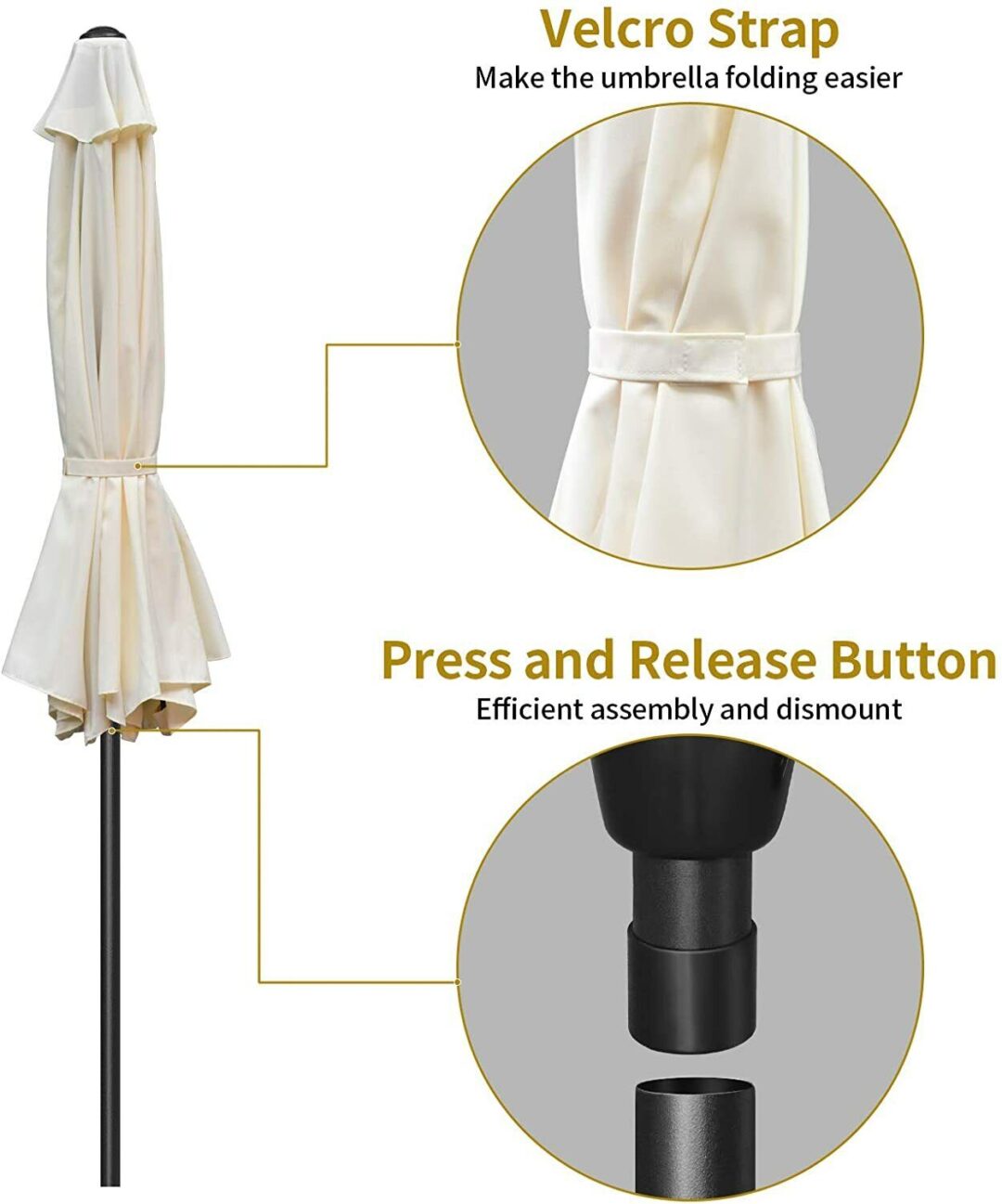 Outdoor Patio Table Umbrella - Image 19