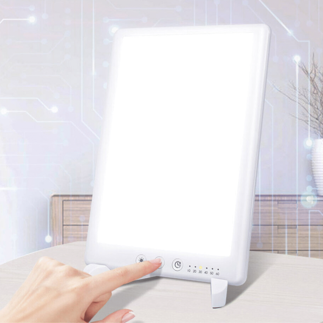 Powerful Compact Seasonal Sadness Bright Sun Therapy Lamp Light - Image 2