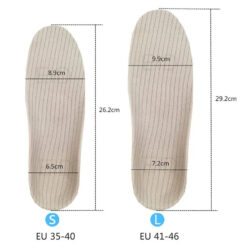 2 pieces premium orthotic gel insoles uk orthopedic flat foot health sole pad for shoes insert arch support pad for plantar fasciitis unisex ammpoure wellbeing 444357