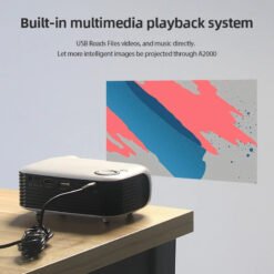 Alternative view of HD Mini Pocket Portable Projector