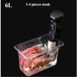 Alternative view of Sous Vide Container