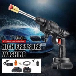 Alternative view of Cordless Portable High Pressure Spray Water Gun Set