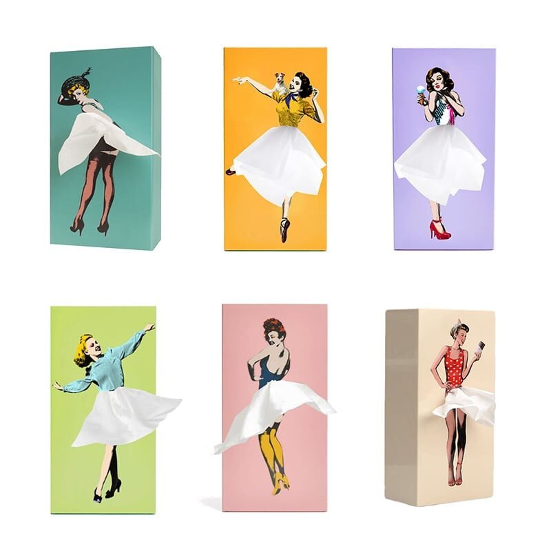 Flying Skirt Tissue Box - Image 4