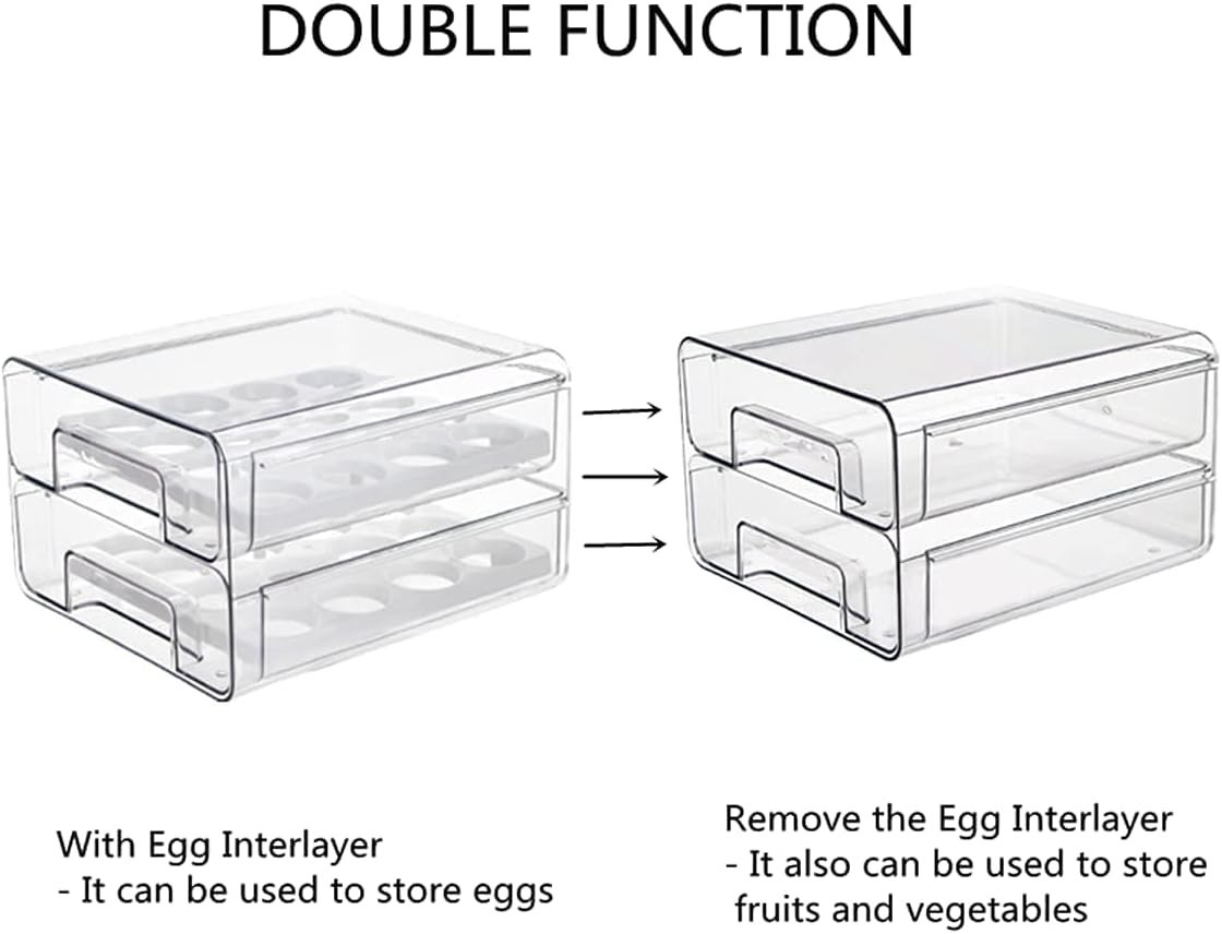 Egg Container Holder For Fridge - Image 4