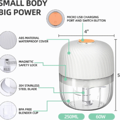 Alternative view of Electric Garlic Onion chili Chopper