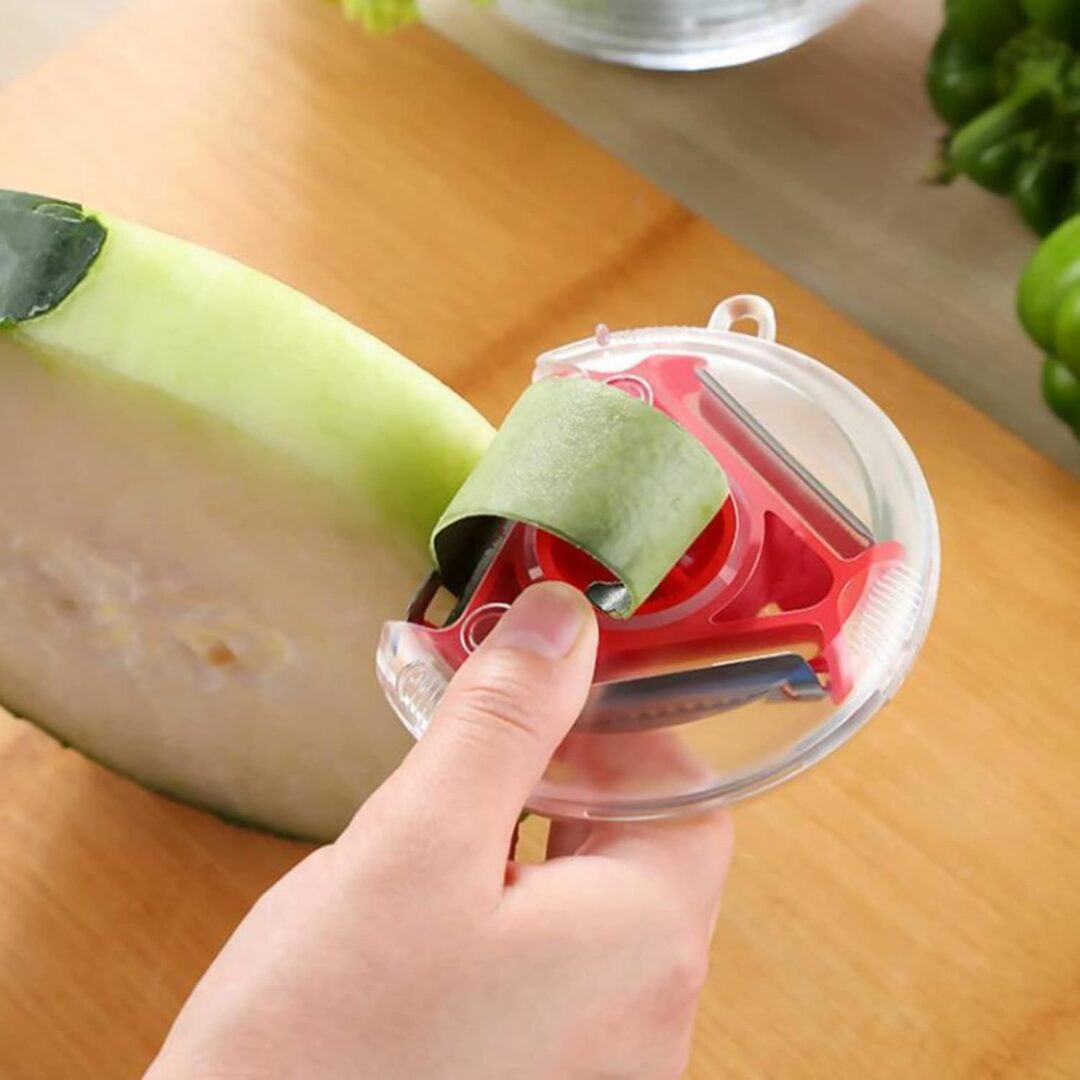 3-in-1 Vegetable Peeler Shredder Kitchen Tool - Image 4