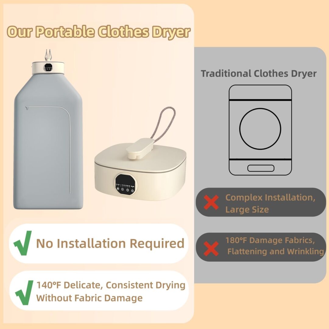 Portable Clothes Dryer Machine - Image 6