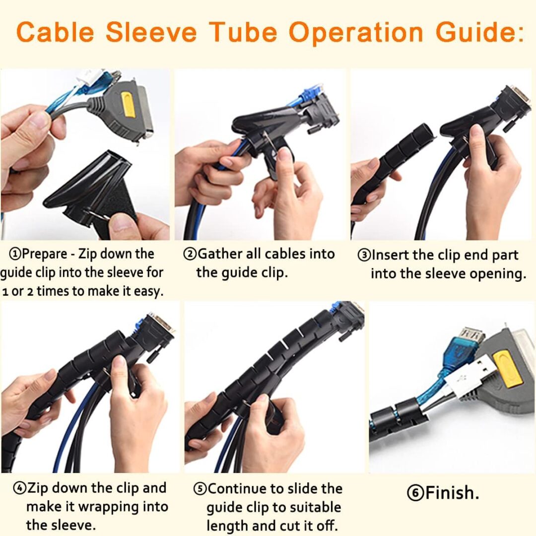 Cable Organizer For Desk - Image 5