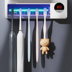 Antibacterial Toothbrush Sanitizer Holder