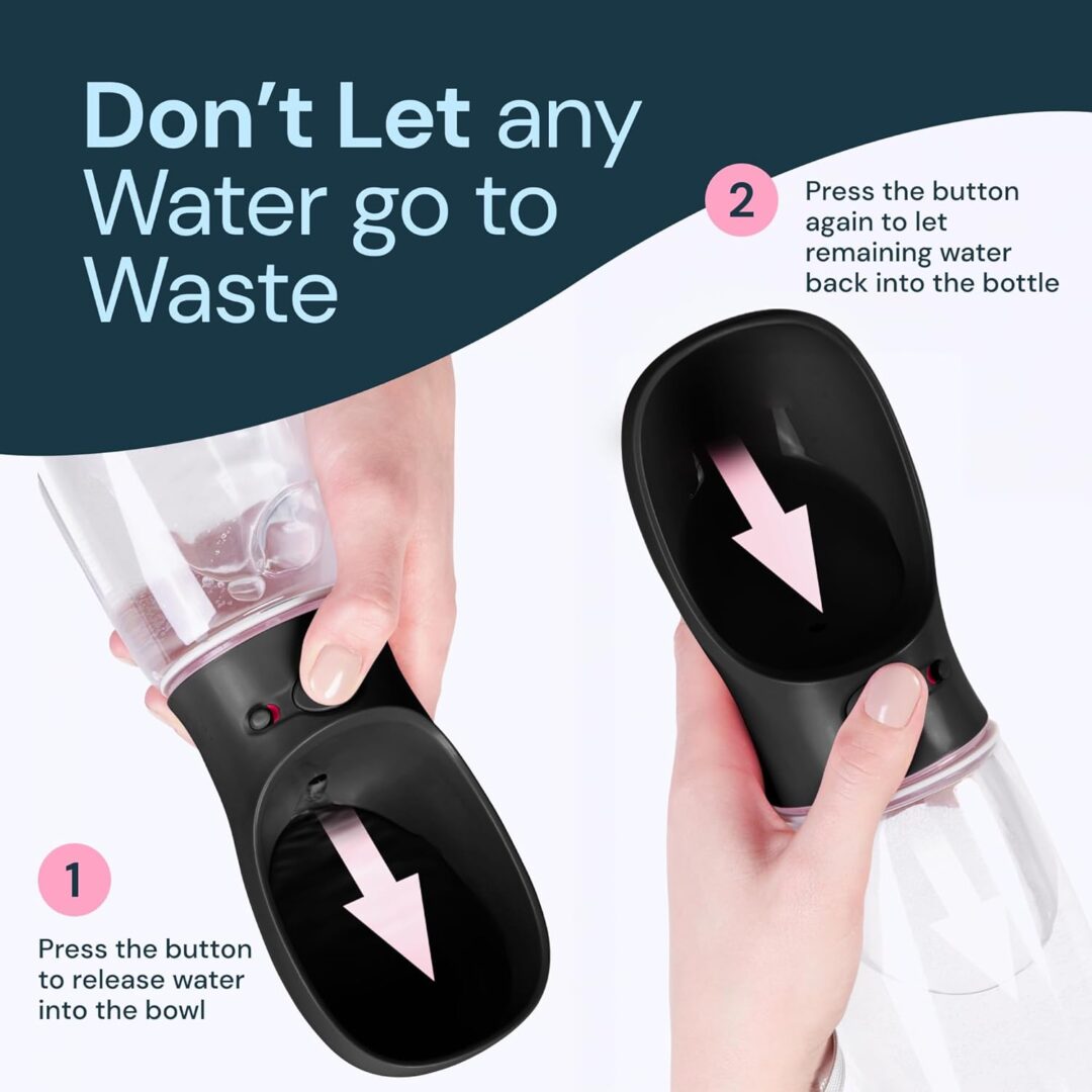 19 oz portable water bottle for dogs - Image 8