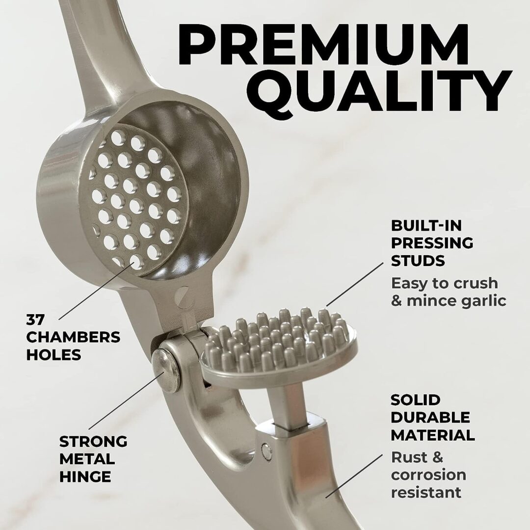 Premium Garlic Press Mincer - Image 4
