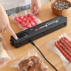 Alternative view of Electric Home Kitchen Food Saver Vacuum Bag Sealer Packing Machine