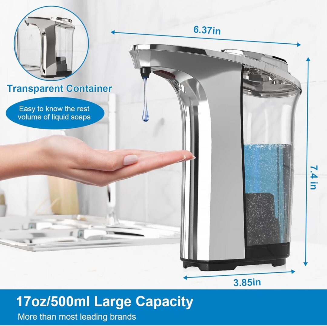 Automatic Touchless Dish Soap Dispenser For Kitchen And Bathroom - Image 6