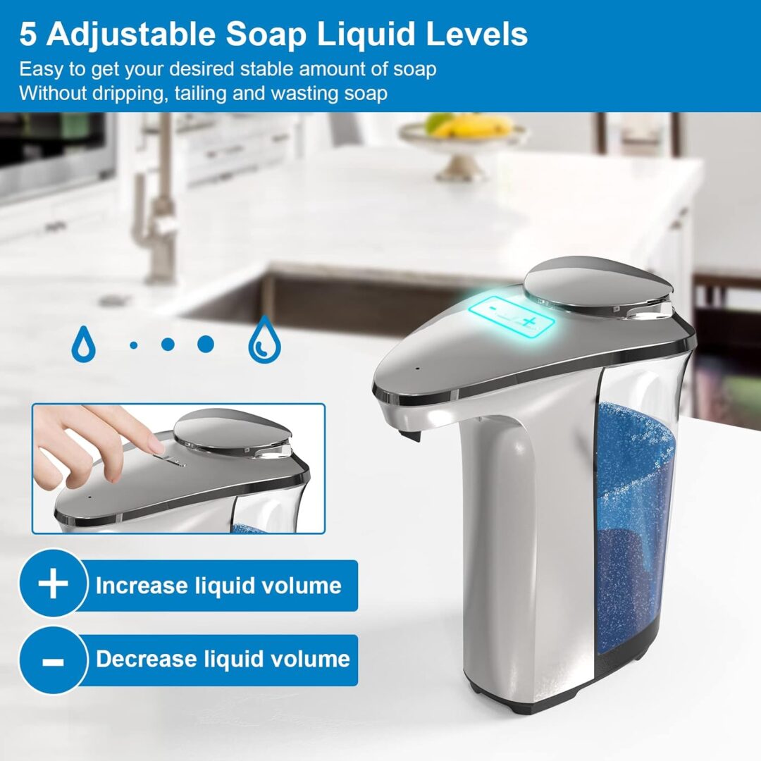 Automatic Touchless Dish Soap Dispenser For Kitchen And Bathroom - Image 2