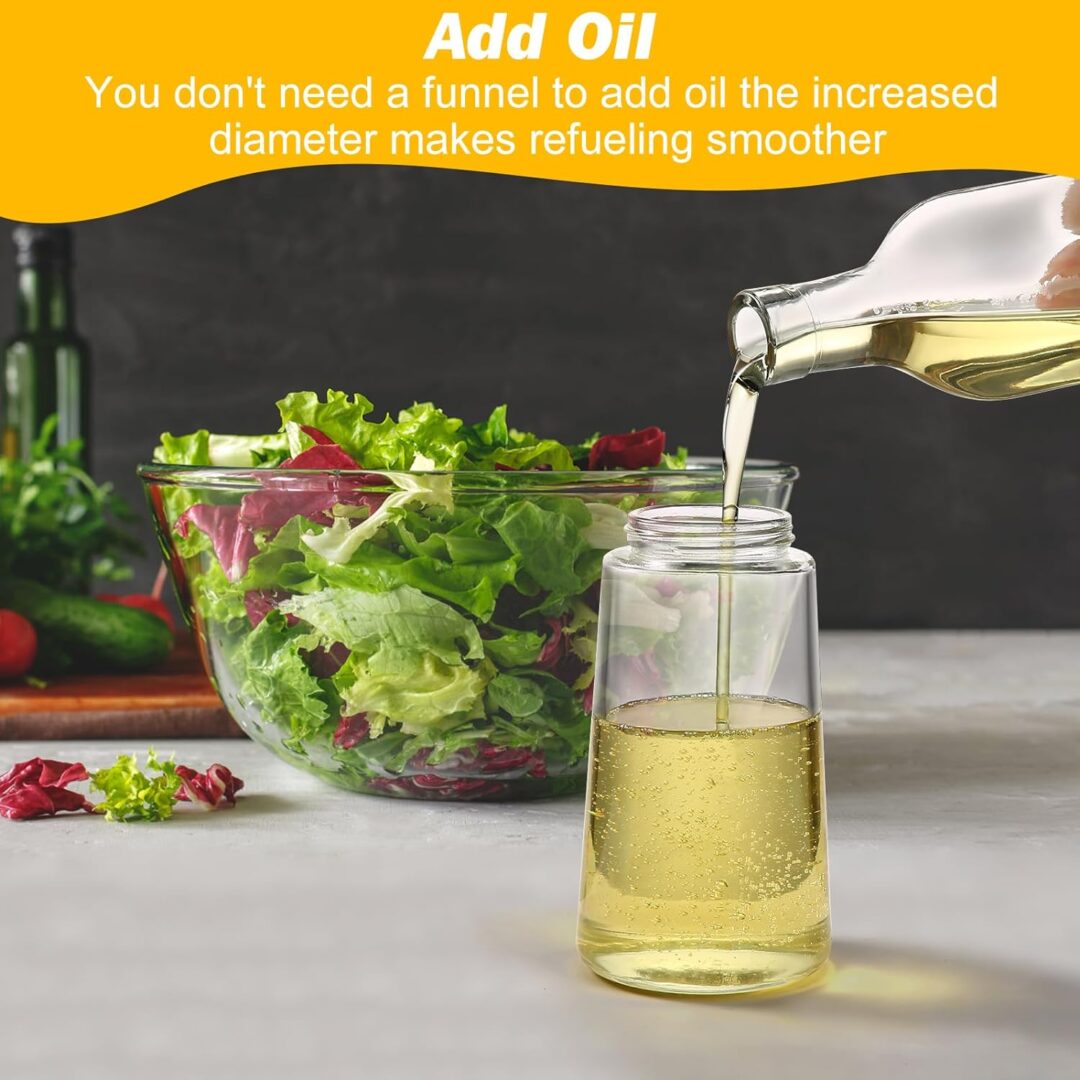2 Pack Oil Dispenser And Sprayer Bottle - Image 2