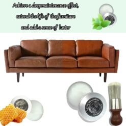 Alternative view of Furniture Salve And Brush For Leather And Wood