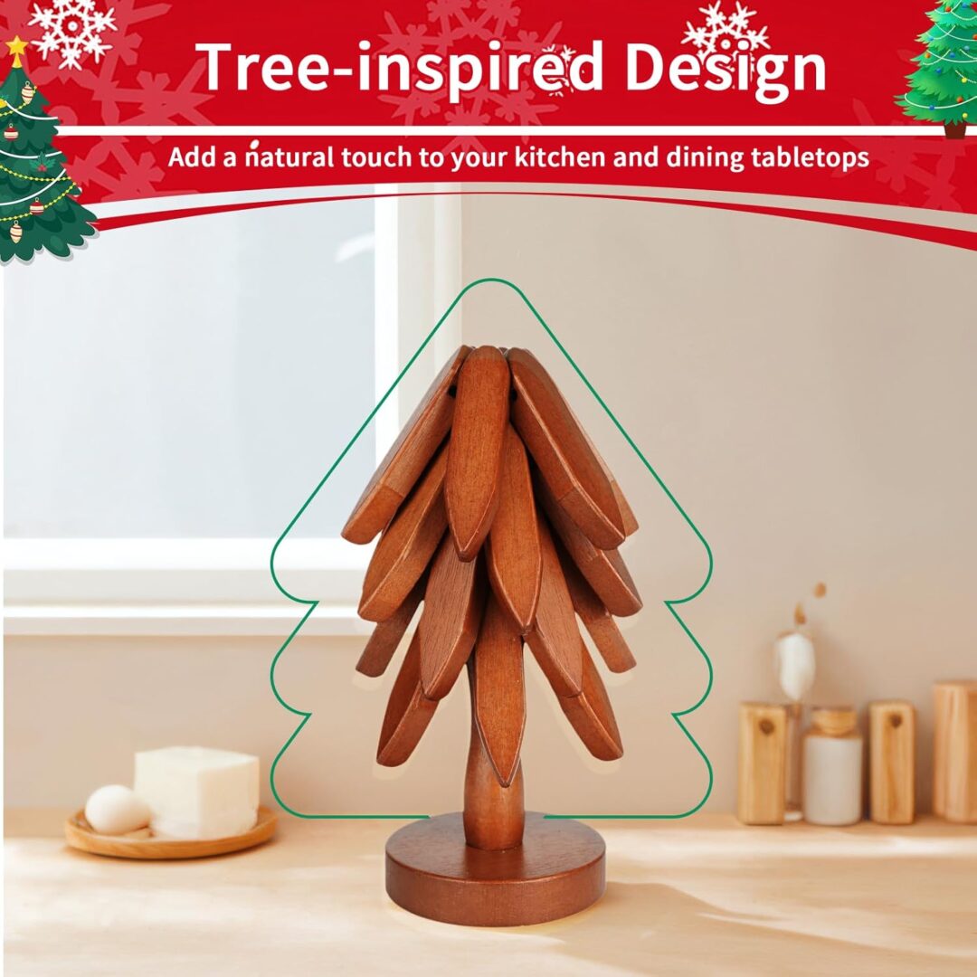 Wooden Trivets For Hot Dishes - Image 4
