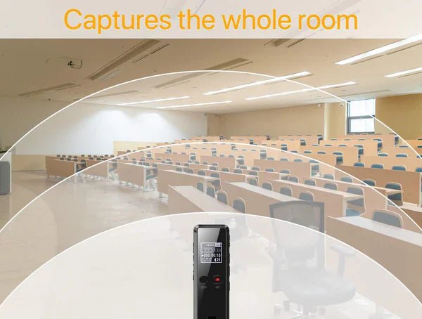 Professional Digital Voice Recorder | Audio Sound Recorder | Auto Saving Files with Built-in Speaker - Image 3