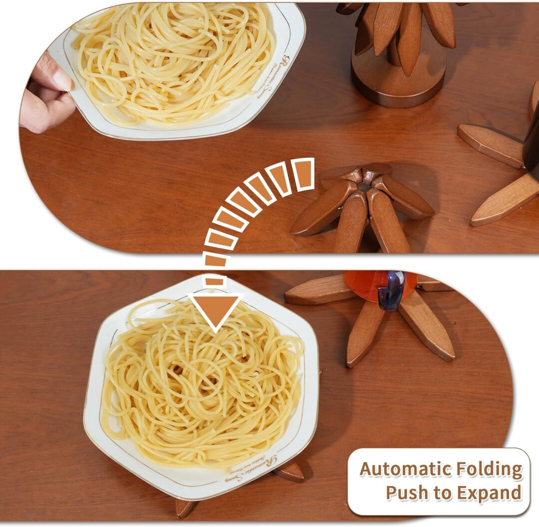 Wooden Trivets For Hot Dishes - Image 3