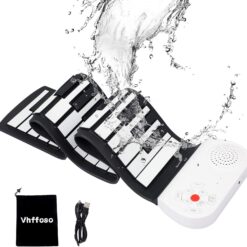 Portable Piano Keyboard Roll Up